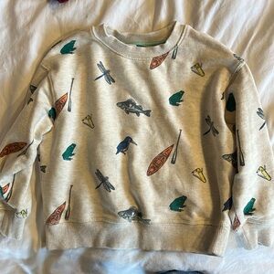Mini Boden sweatshirt.